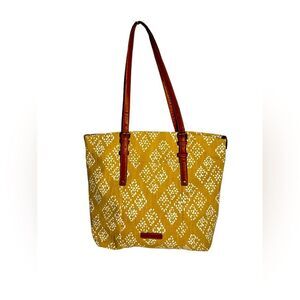 Lucky Brand Tote Bag with Brown Accents